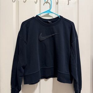 Nike Women's Black Crew Neck Sweater